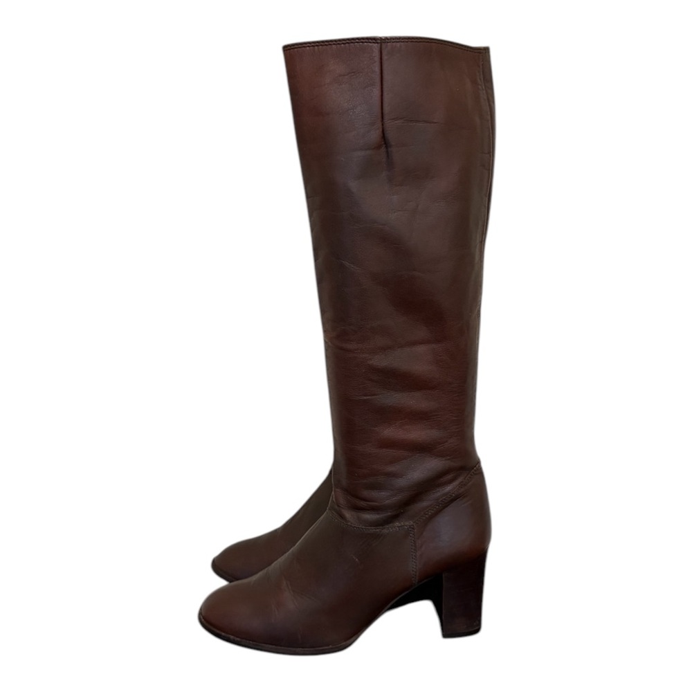 Vintage Boots-Brown Boots-U.S. Women Size 10-Riding Boots